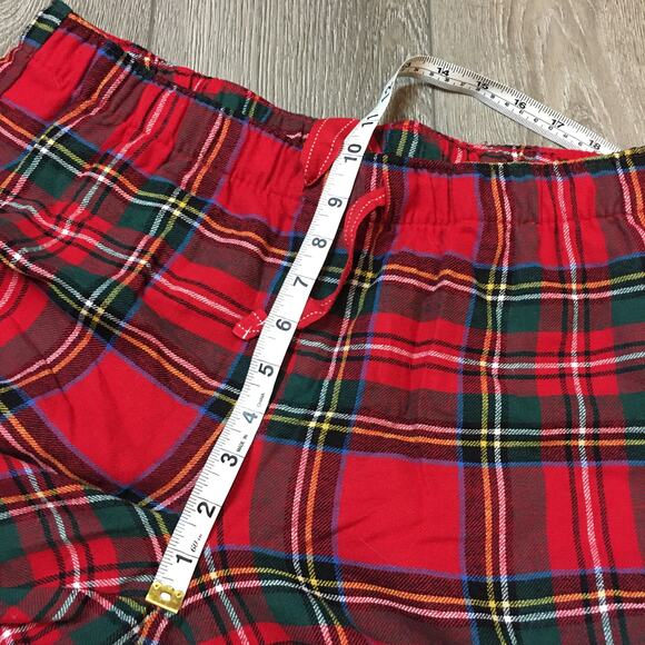 Old Navy Match the Fam red plaid pajamas size medium - Picture 6 of 9